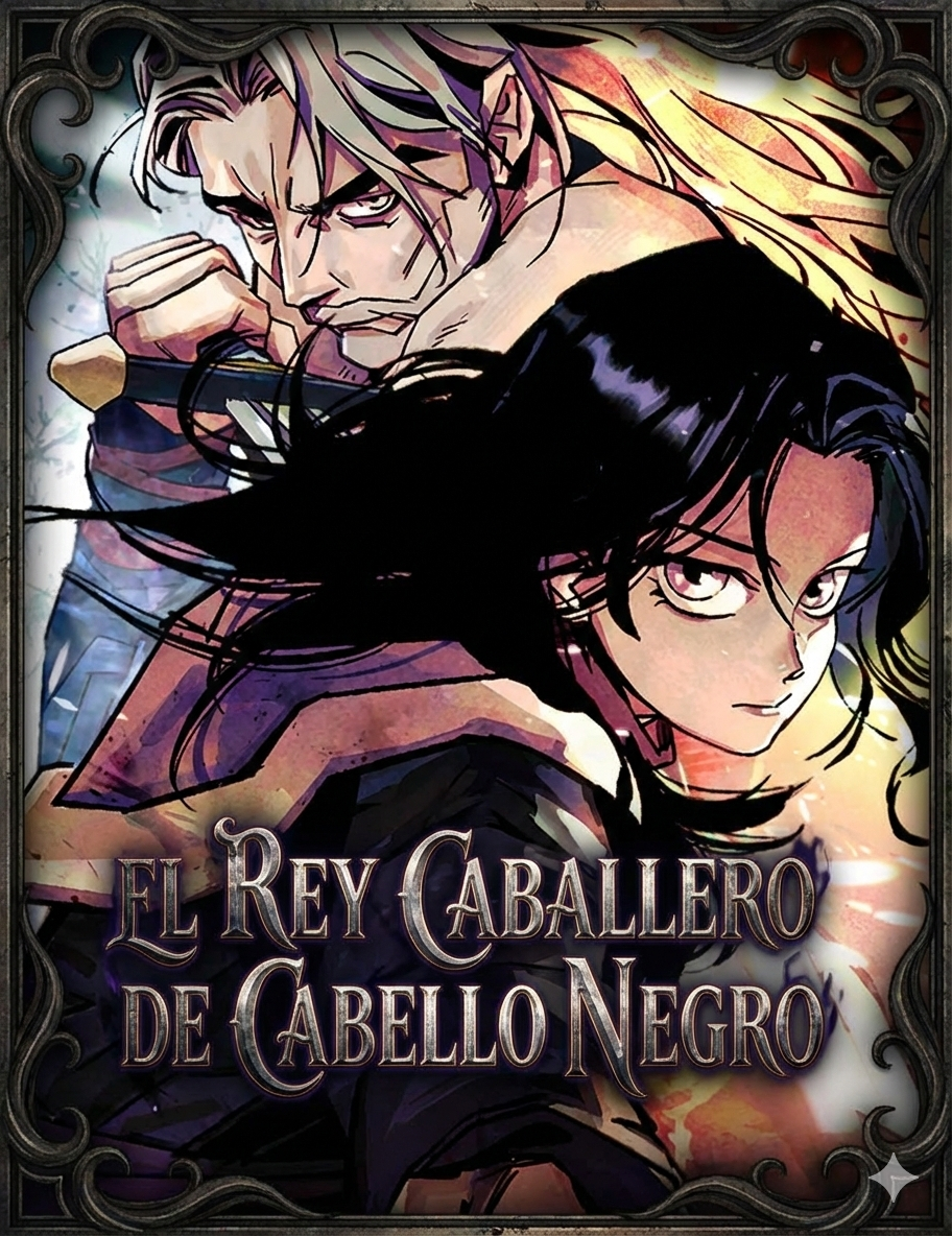 El Rey Caballero De Cabello Negro